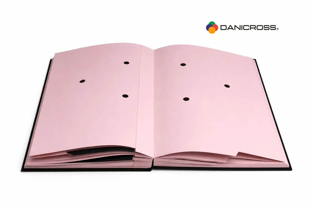 Professional leather signature folders for document signing