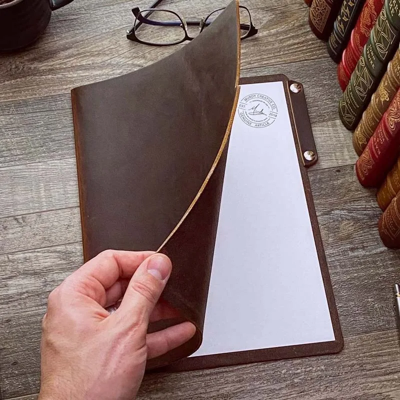 Conference leather folders quality inspection manufacturer