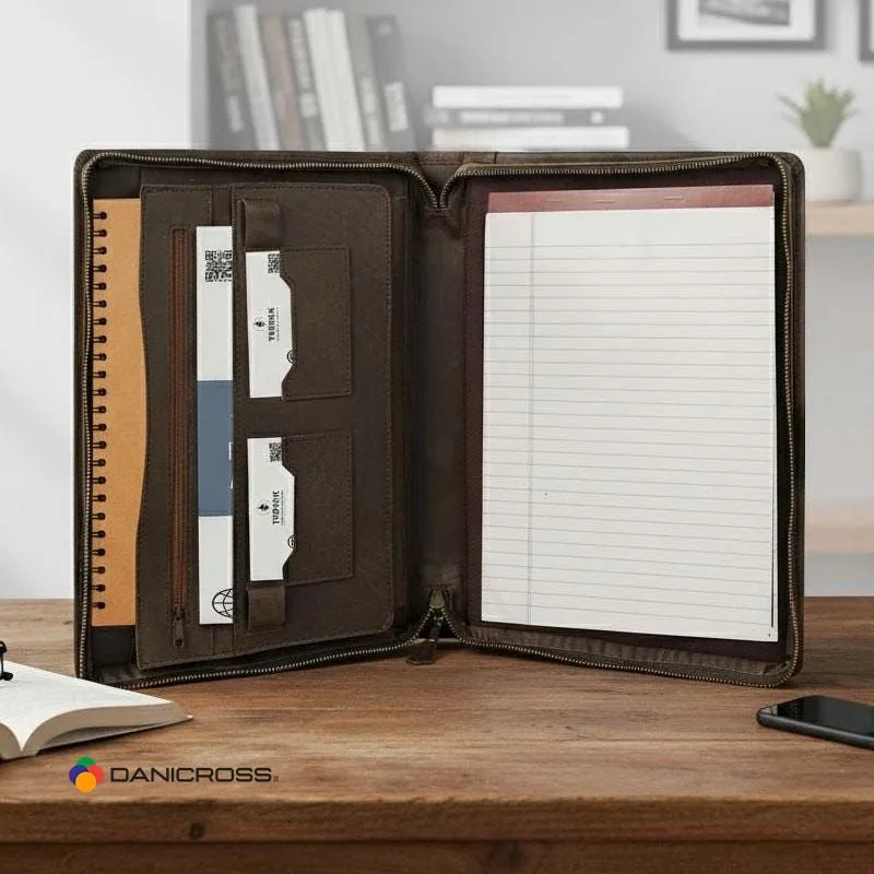 Versatile meeting folder designs for conferences